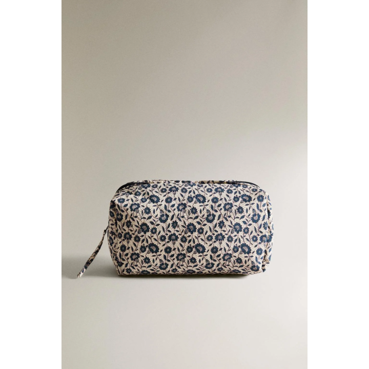 CHILDREN'S FLORAL COTTON WASH BAG