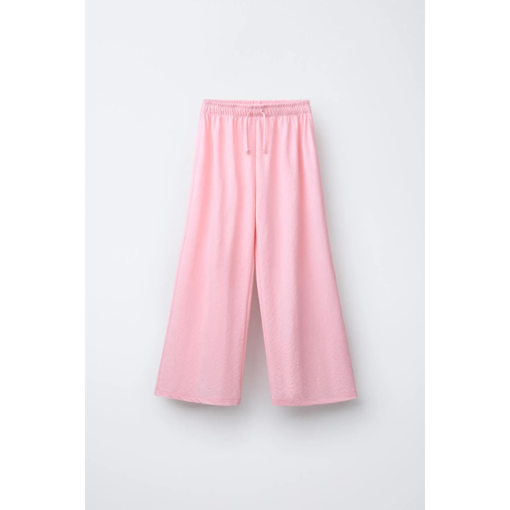 БРЮКИ WIDE LEG ИЗ ЛЕГКОЙ ТКАНИ