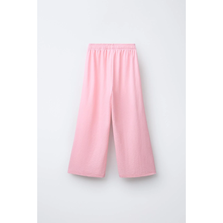 БРЮКИ WIDE LEG ИЗ ЛЕГКОЙ ТКАНИ