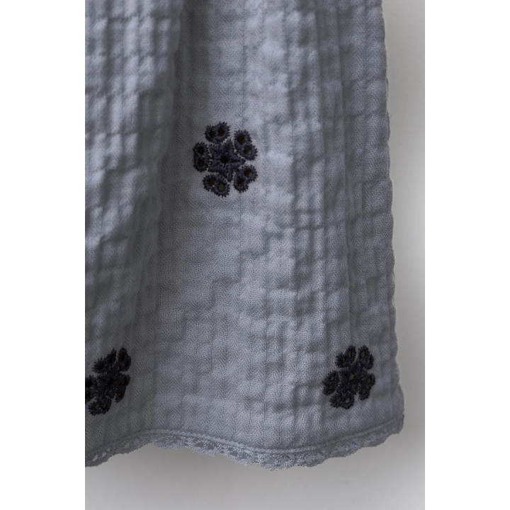 ЮБКА ТЕКСТУРНАЯ С ВЫШИВКОЙ