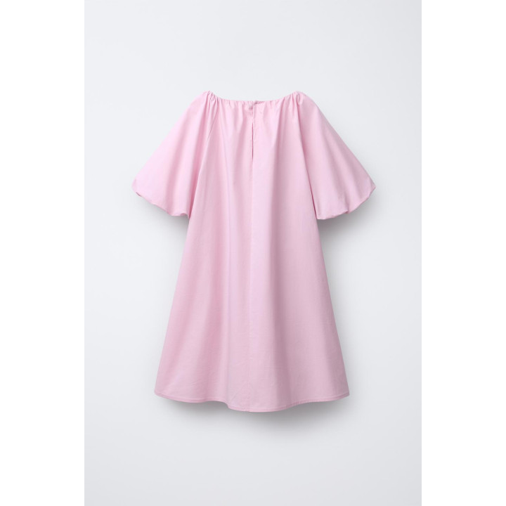 Платье из макромолекулярного хлопка с цветочным узором