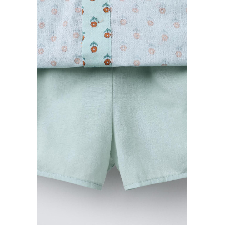 ЮБКА С ЦВЕТОЧНЫМ ПРИНТОМ