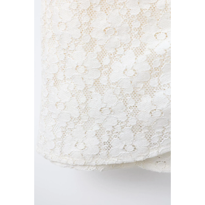 ЮБКА КРУЖЕВНАЯ СО СБОРКАМИ