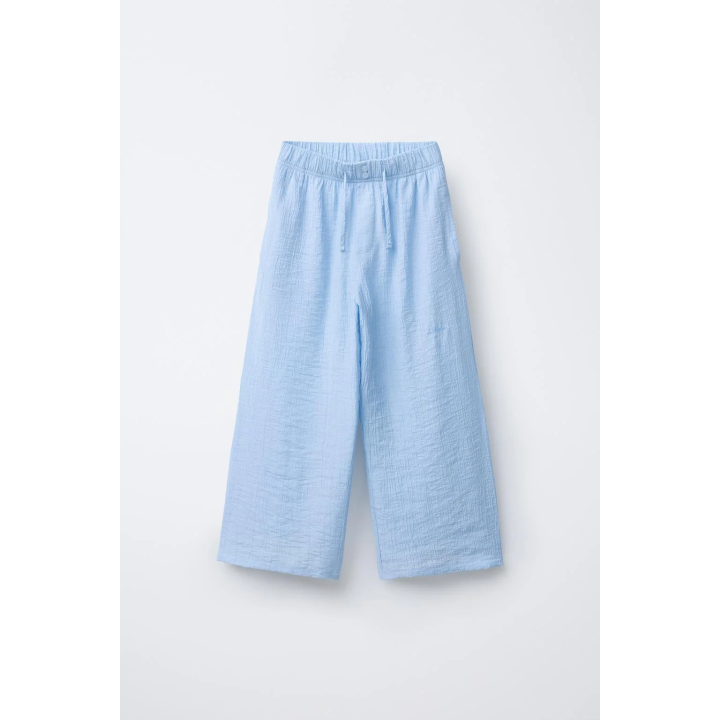 БРЮКИ ИЗ ЖАТОЙ ТКАНИ