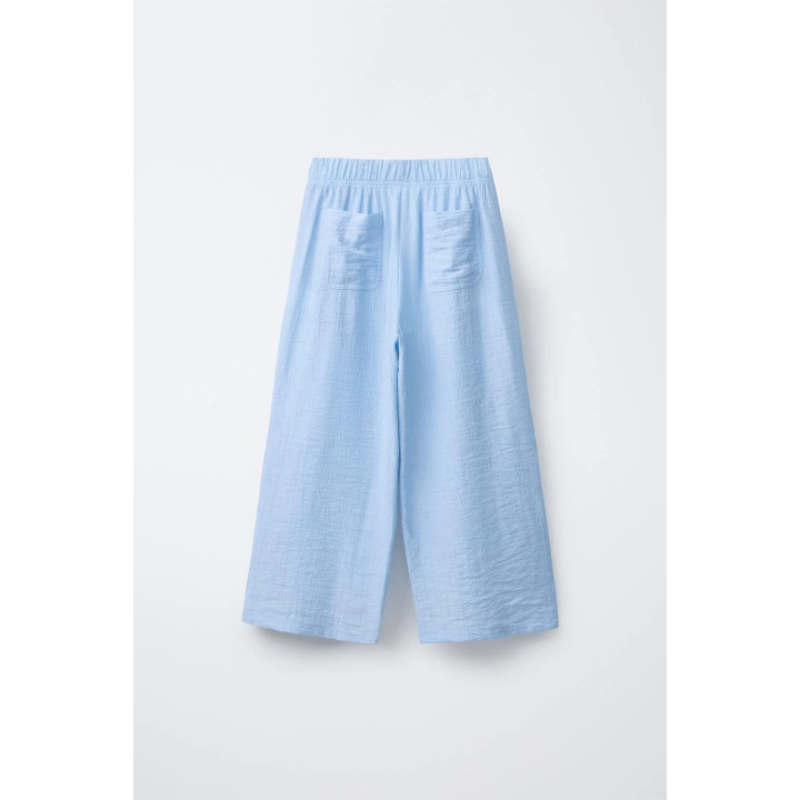 БРЮКИ ИЗ ЖАТОЙ ТКАНИ