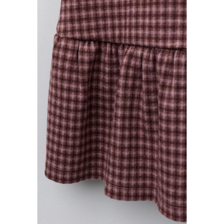 САРАФАН В КЛЕТКУ С БАНТАМИ