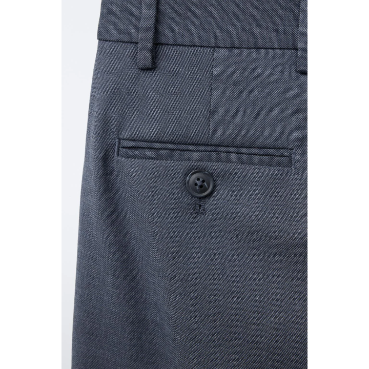 КОСТЮМНЫЕ БРЮКИ ИЗ РЕЛЬЕФНОЙ ТКАНИ