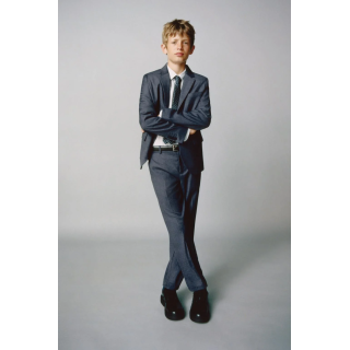 КОСТЮМНЫЙ БЛЕЙЗЕР ИЗ РЕЛЬЕФНОЙ ТКАНИ