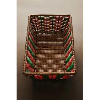 Цветная рождественская корзинка