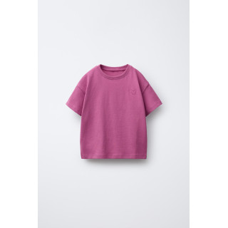 БАЗОВАЯ ФУТБОЛКА С ВЫШИВКОЙ «СЕРДЦЕ»