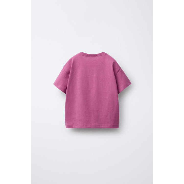 БАЗОВАЯ ФУТБОЛКА С ВЫШИВКОЙ «СЕРДЦЕ»