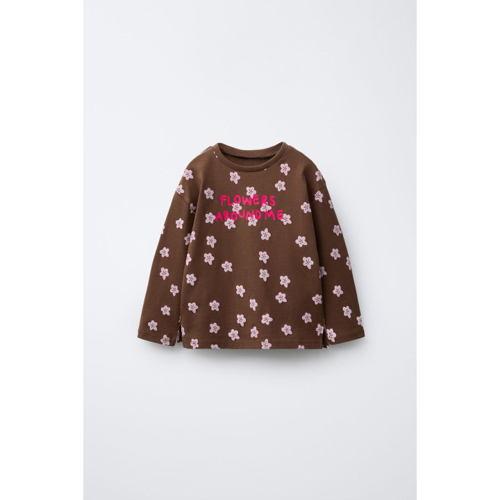 ФУТБОЛКА С ПРИНТОМ И НАДПИСЬЮ