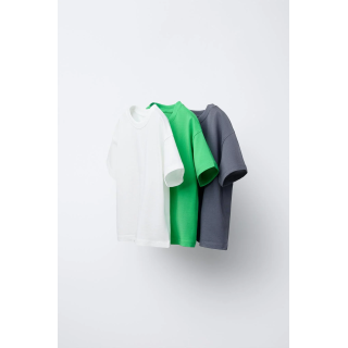 НАБОР ИЗ ТРЕХ ОДНОТОННЫХ ФУТБОЛОК