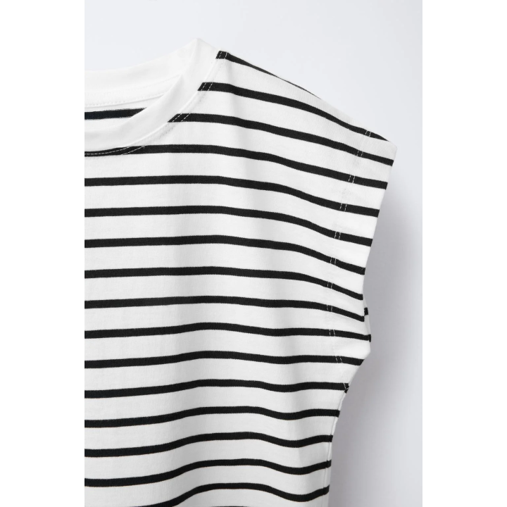 ФУТБОЛКА В ПОЛОСКУ С ХЛЯСТИКОМ