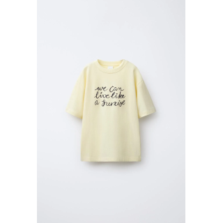 ФУТБОЛКА С ТЕКСТОВЫМ ПРИНТОМ