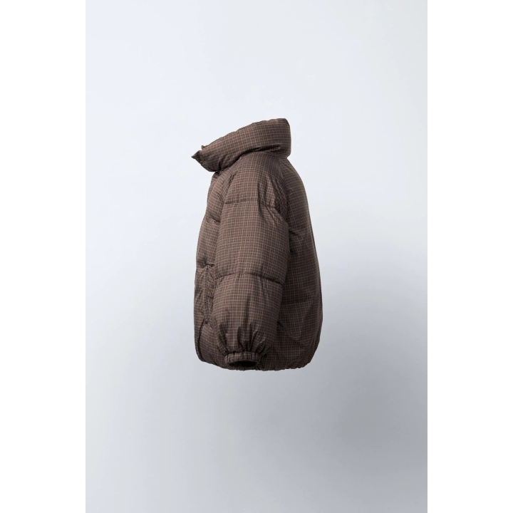 СТЕГАНОЕ ПАЛЬТО В КЛЕТКУ