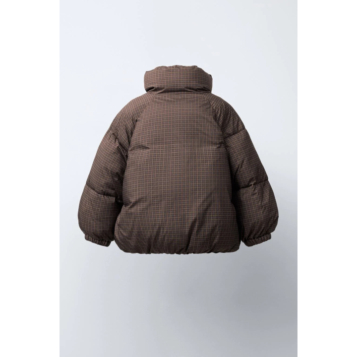 СТЕГАНОЕ ПАЛЬТО В КЛЕТКУ