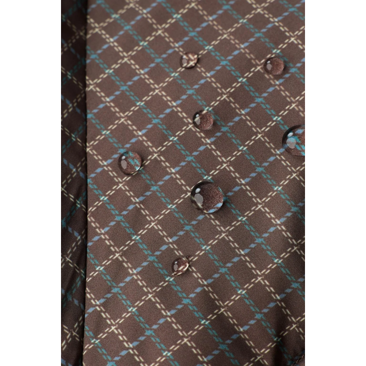 СТЕГАНОЕ ПАЛЬТО В КЛЕТКУ