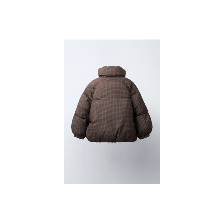 СТЕГАНОЕ ПАЛЬТО В КЛЕТКУ