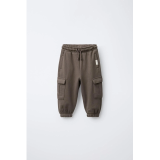 БРЮКИ-ДЖОГГЕРЫ КАРГО ИЗ МЯГКОЙ ТКАНИ