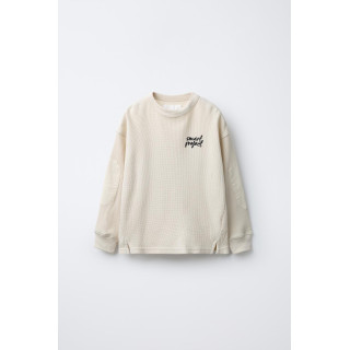 ВАФЕЛЬНАЯ ТОЛСТОВКА С НАДПИСЬЮ И НАЛОКОТНИКАМИ