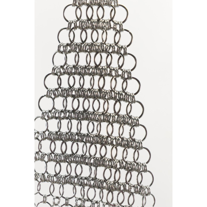 ТОП С МЕТАЛЛИЧЕСКИМИ КОЛЬЦАМИ