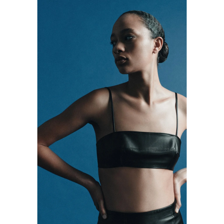 КОЛЛЕКЦИЯ ZW: ТОП-БАНДО ИЗ 100% КОЖИ - LIMITED EDITION