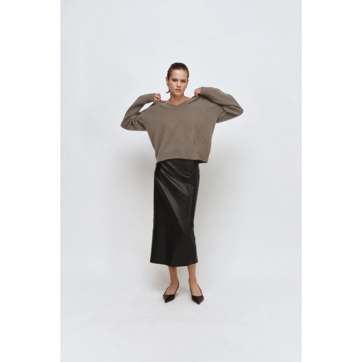 ЮБКА ИЗ 100% КОЖИ — ZW COLLECTION LIMITED EDITION