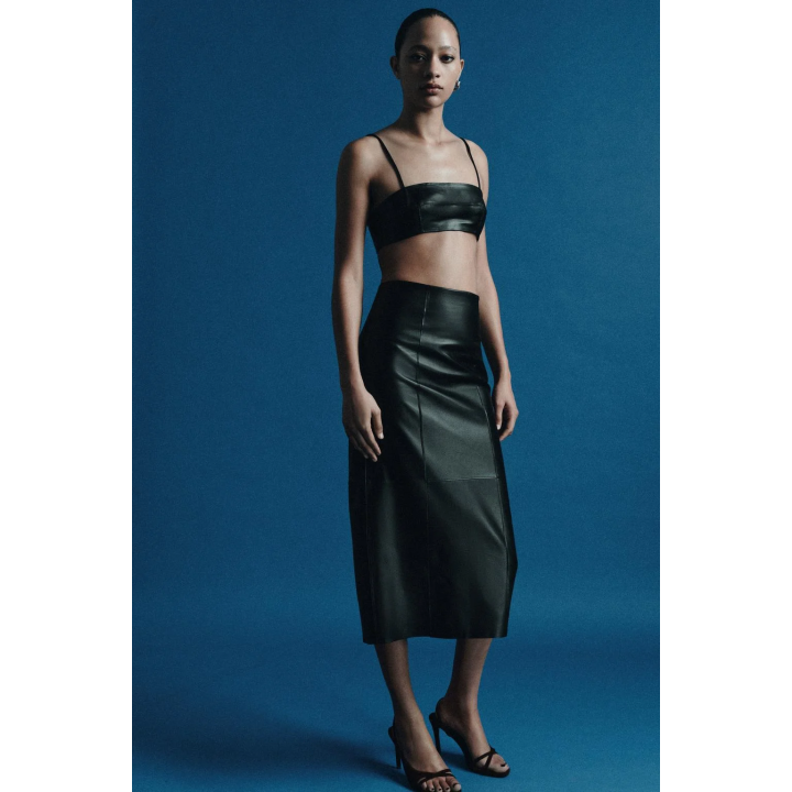 ЮБКА ИЗ 100% КОЖИ — ZW COLLECTION LIMITED EDITION