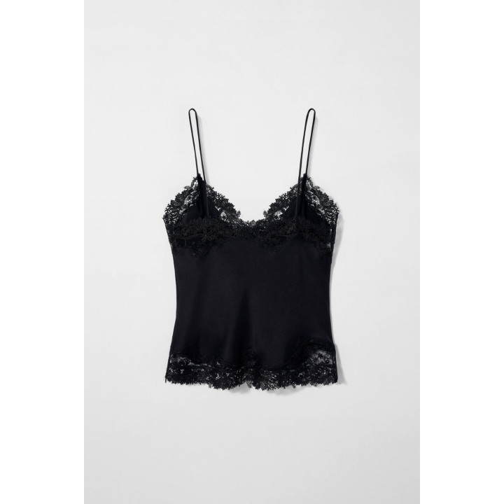 Шелковый топ-бюстье kate moss x zara