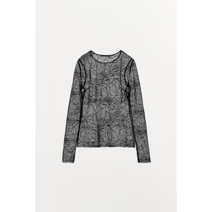 ПОЛУПРОЗРАЧНЫЙ ТОП «ПАУТИНА» LIMITED EDITION