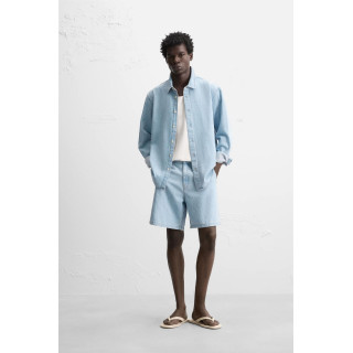 ДЖИНСОВАЯ РУБАШКА КЛАССИЧЕСКОГО КРОЯ