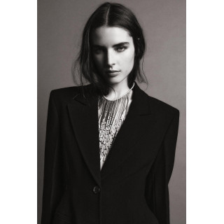 КАСКАДНОЕ ОЖЕРЕЛЬЕ С ИСКУССТВЕННЫМ ЖЕМЧУГОМ