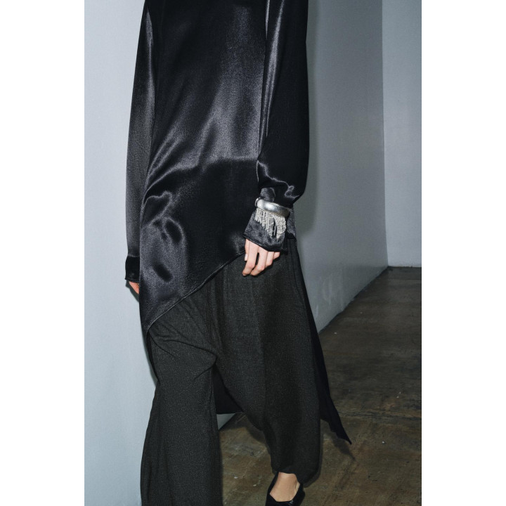 ЖЕСТКИЙ БРАСЛЕТ С ЦЕПОЧКАМИ