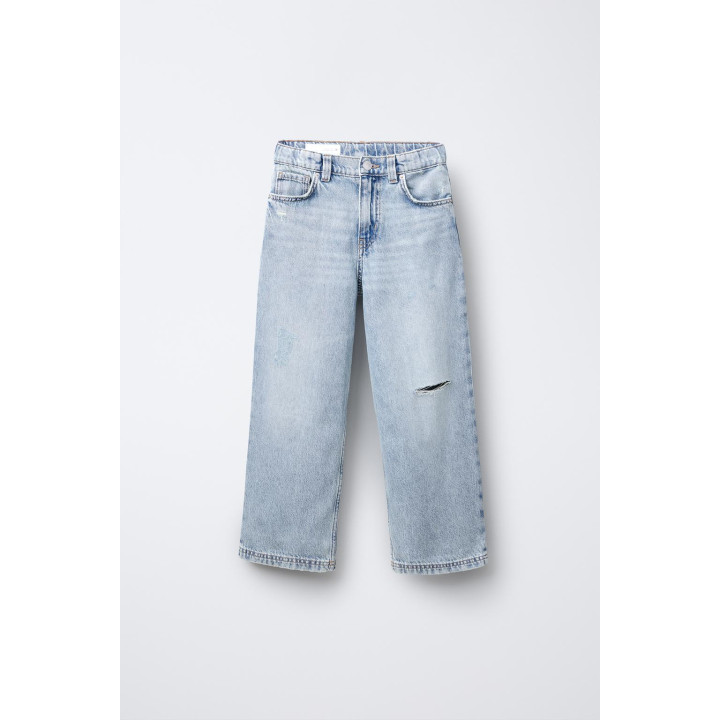 ДЖИНСЫ RELAXED BAGGY С ДЫРАМИ