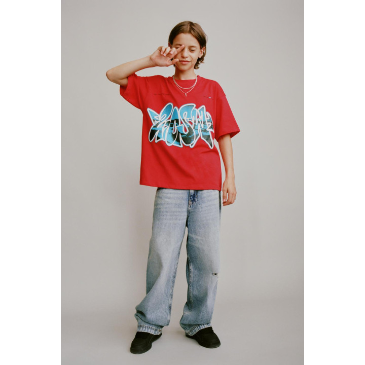 ДЖИНСЫ RELAXED BAGGY С ДЫРАМИ