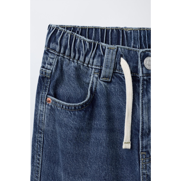 ДЖИНСЫ КАРГО С ВЫШИВКОЙ