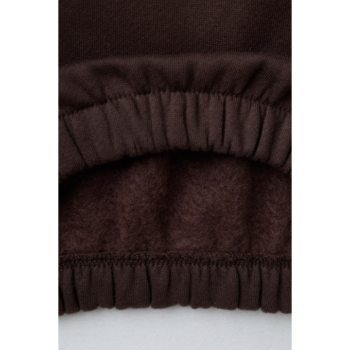 ТОЛСТОВКА С КОНТРАСТНОЙ ВЫШИВКОЙ