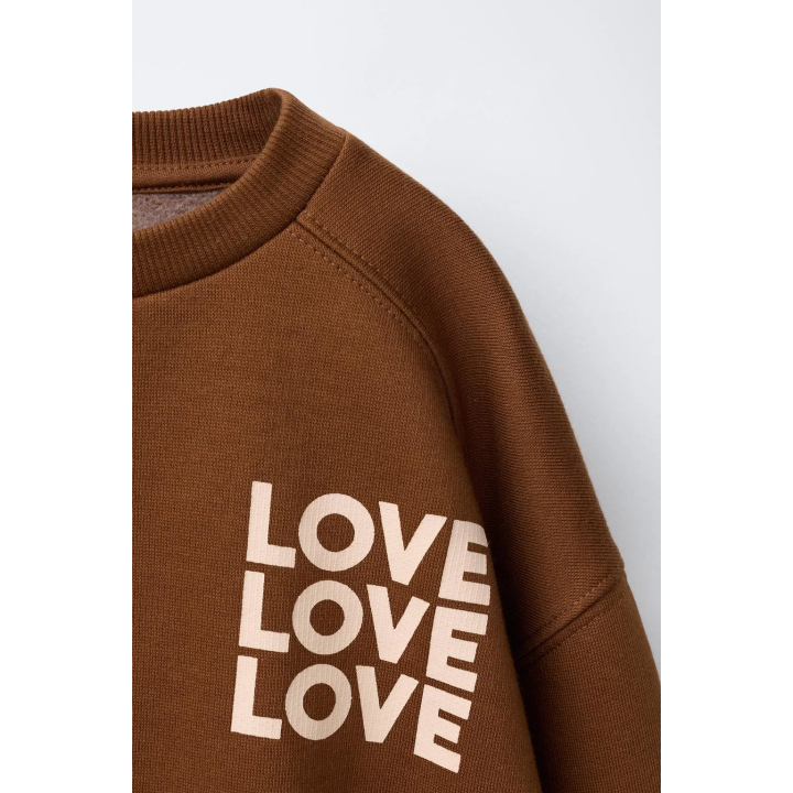 ТОЛСТОВКА С ТЕКСТОВЫМ ПРИНТОМ