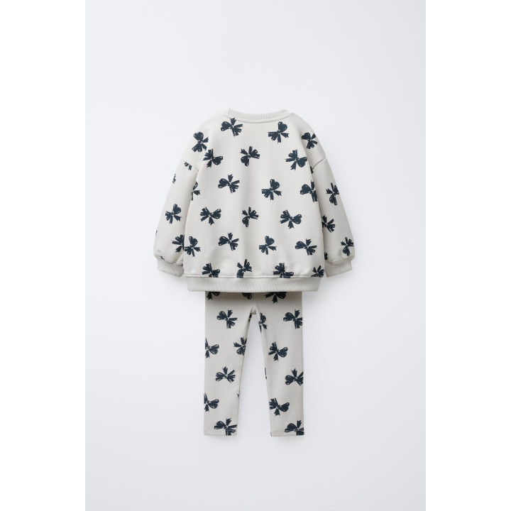 КОМПЛЕКТ ДЛЯ БЕГА, ТОЛСТОВКА И ЛЕГГИНСЫ В РУБЧИК С ПРИНТОМ