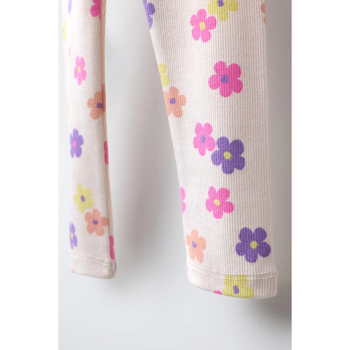 ЛЕГИНСЫ В РУБЧИК С ПРИНТОМ