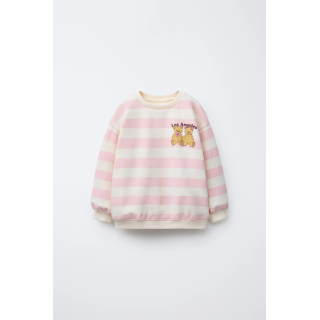 ТОЛСТОВКА В ПОЛОСКУ С МЕДВЕЖАТАМИ