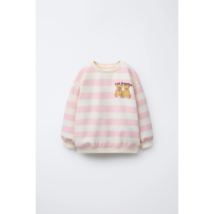 ТОЛСТОВКА В ПОЛОСКУ С МЕДВЕЖАТАМИ