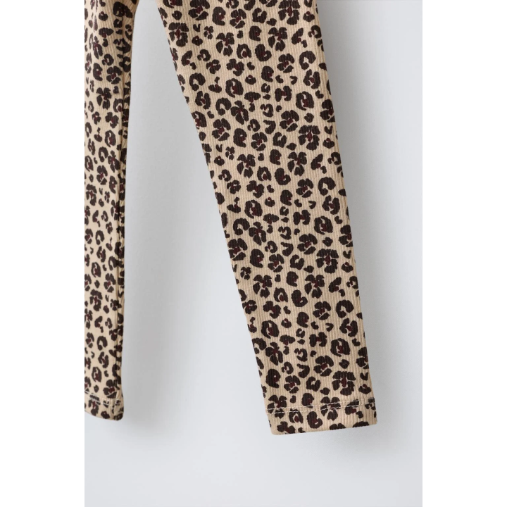 ЛЕГИНСЫ В РУБЧИК С ПРИНТОМ