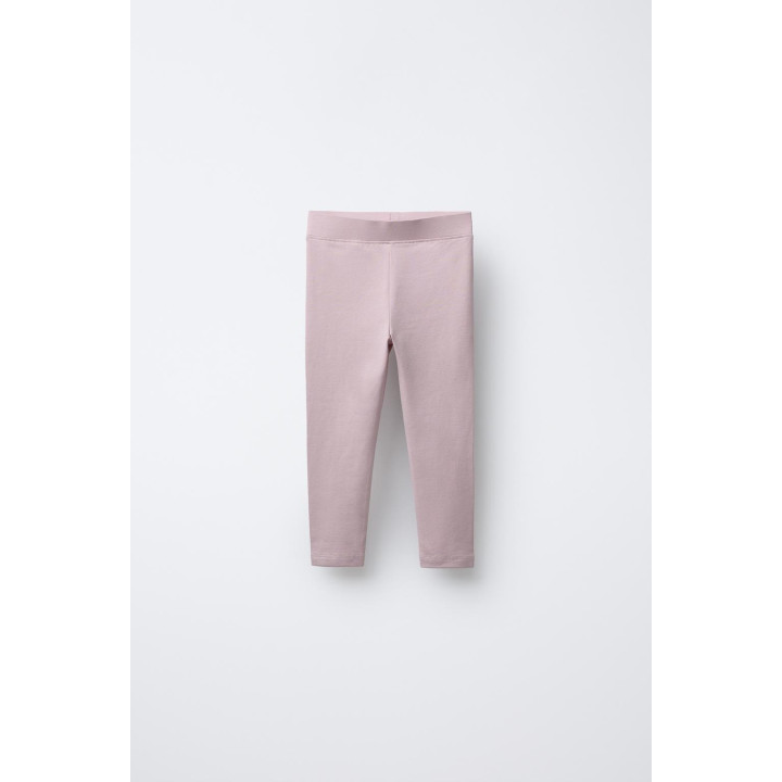 НАБОР ИЗ ДВУХ ОДНОТОННЫХ ЛЕГГИНСОВ С ПРИНТОМ