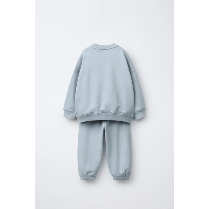 КОМПЛЕКТ ДЛЯ БЕГА, ТОЛСТОВКА И БРЮКИ-ДЖОГГЕРЫ С ТЕКСТОМ