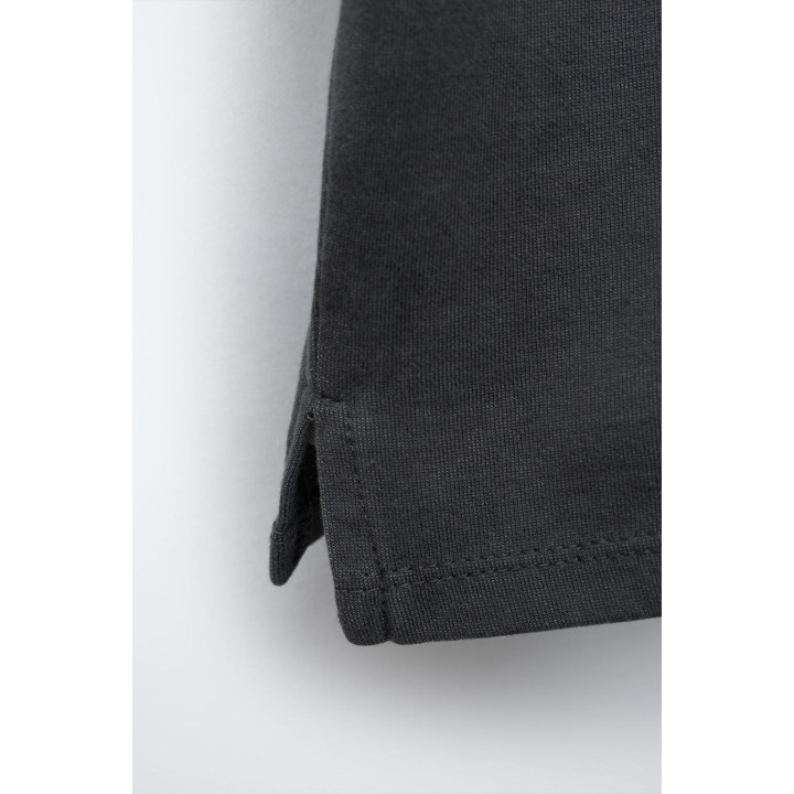 ОДНОТОННАЯ ФУТБОЛКА ИЗ ТКАНИ ИНТЕРЛОК