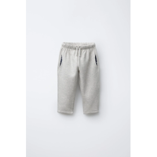 БРЮКИ ИЗ ФЛИСА С ПРИНТОМ И КАРМАНАМИ