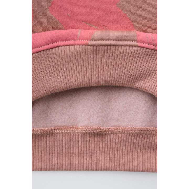 КОМПЛЕКТ ИЗ ТОЛСТОВКИ И ЛЕГИНСОВ С ПРИНТОМ