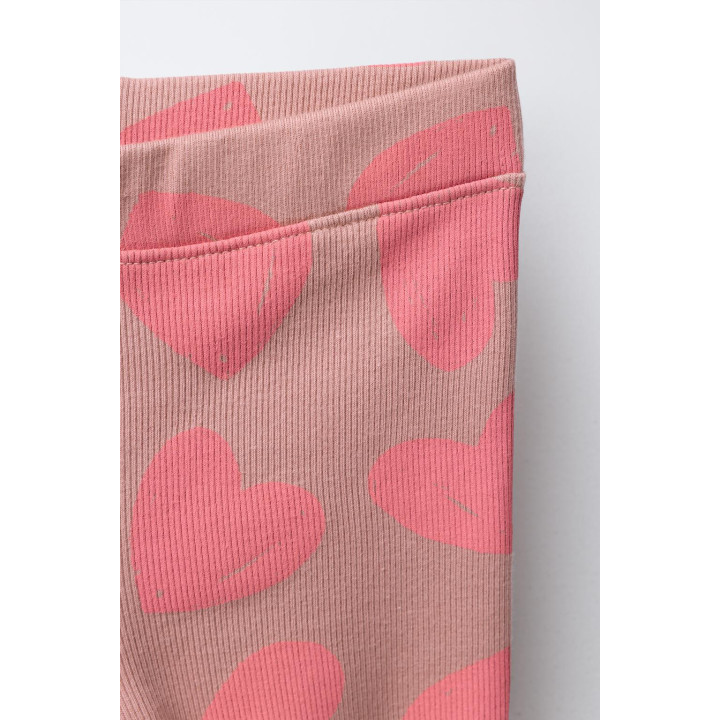 КОМПЛЕКТ ИЗ ТОЛСТОВКИ И ЛЕГИНСОВ С ПРИНТОМ